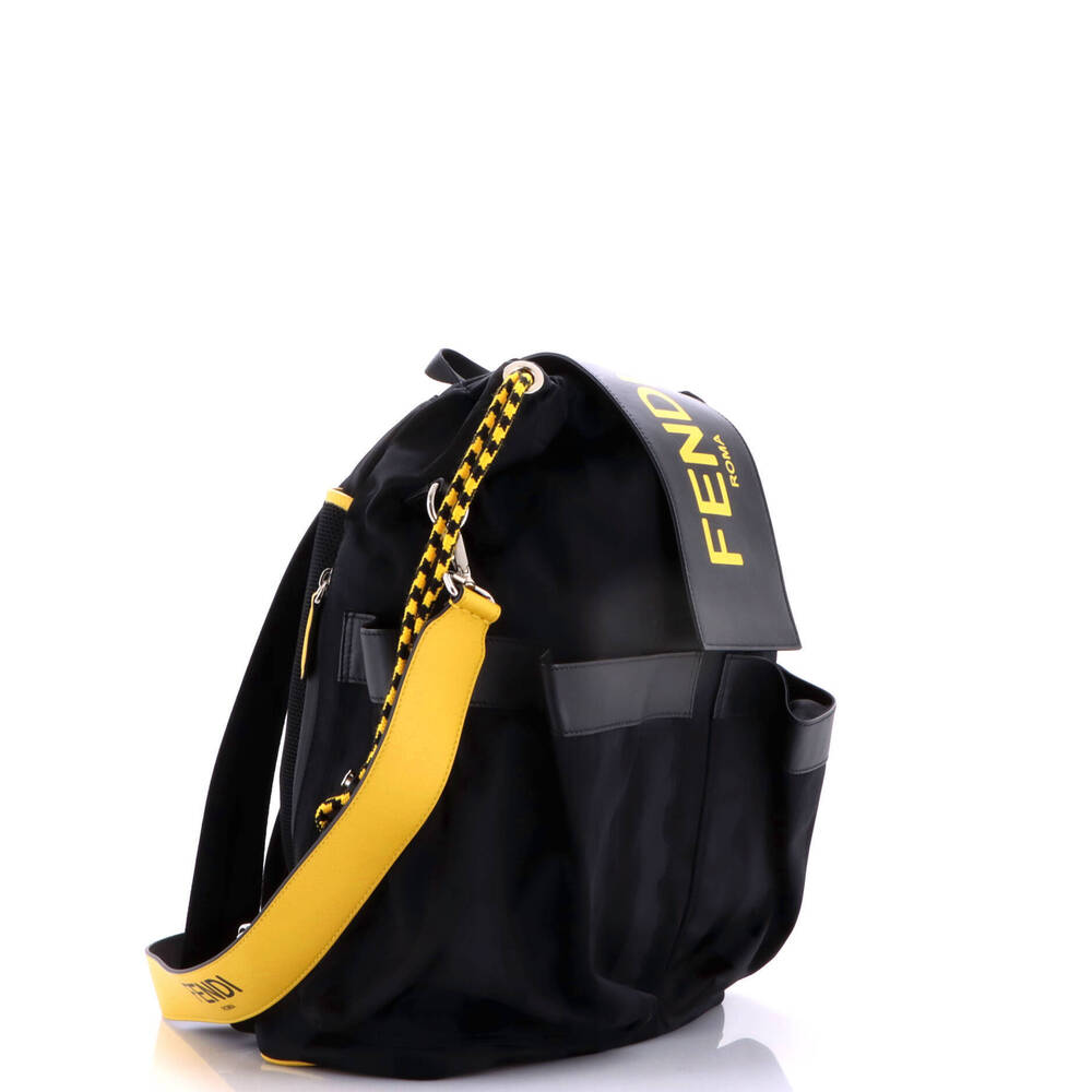 Fendi Double Pocket Drawstring Backpack - Picture 2 of 6